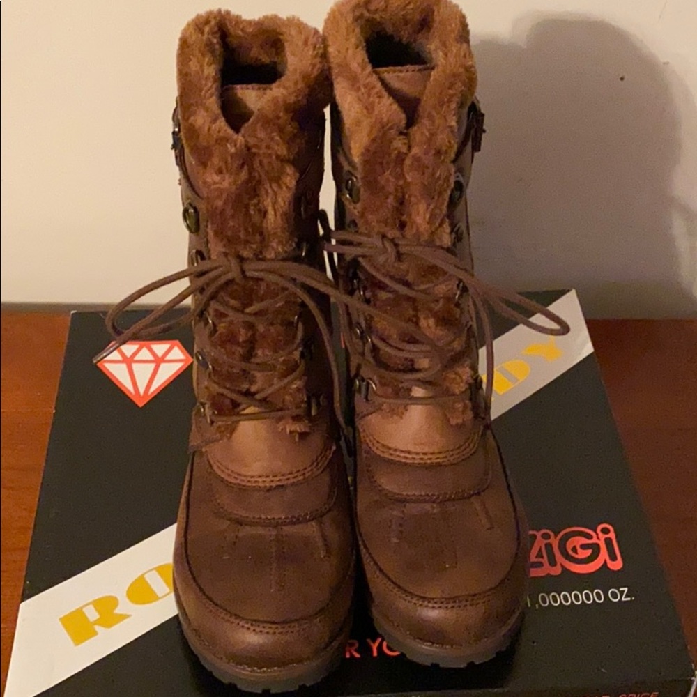 Brown Zigi Rock & Candy Boots